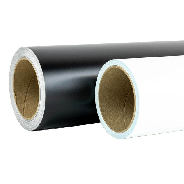 CV-300 Premium Calendared Vinyl, White, Black and Clear