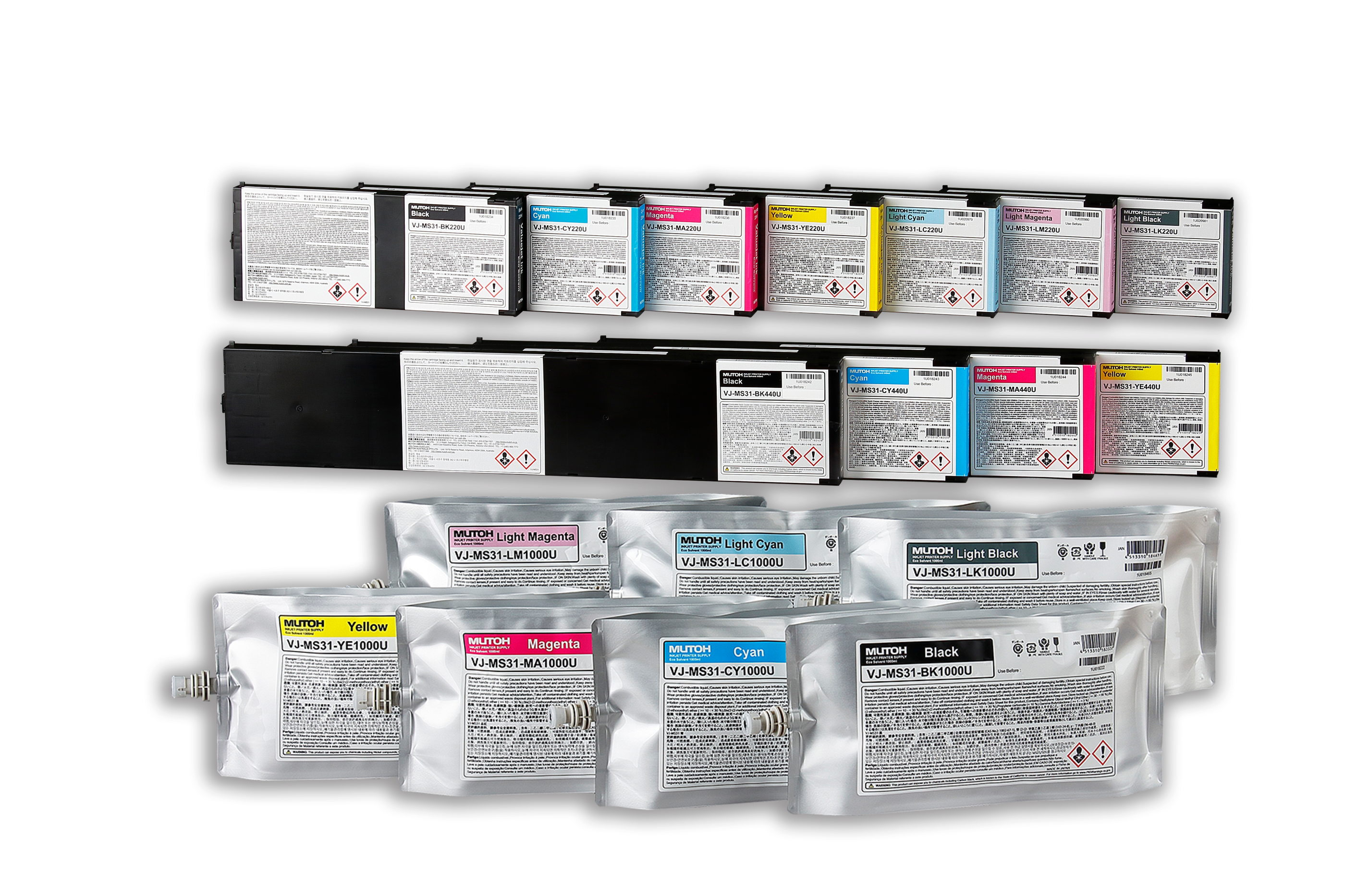 Mutoh MS31 Eco-Solvent Ink for ValueJets