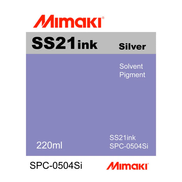 Mimaki SS21 Eco Solvent Metallic Silver