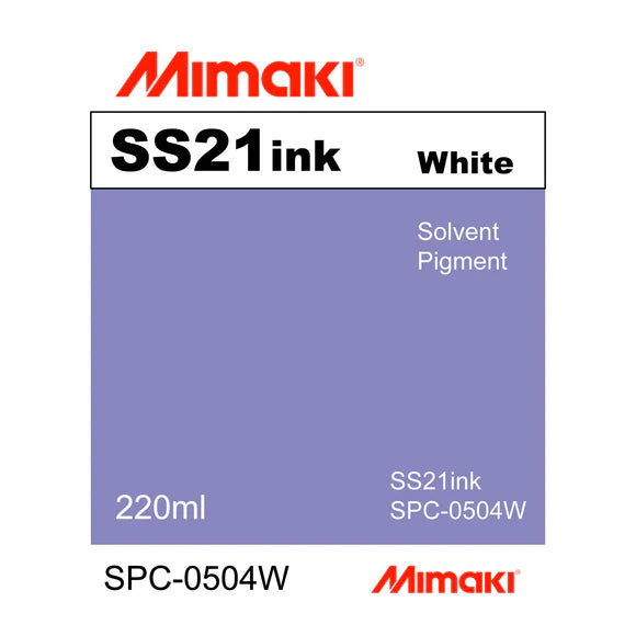 Mimaki SS21 Eco Solvent White